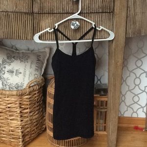 Lululemon Power Y Black Tank Top Size Fit Size 0-2
